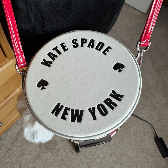 NWT Kate Spade "Oh What Fun Toy Store 3D Drum" Crossbody - Picture 4 of 14